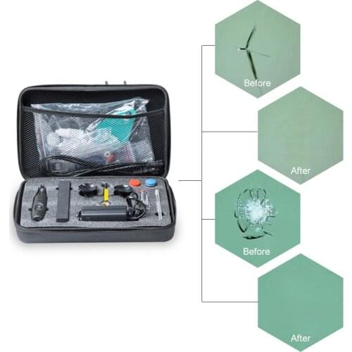 Car Window Cracked Glass Repair Device Tool Box/Windshield Repair Kit Car Tools made in China