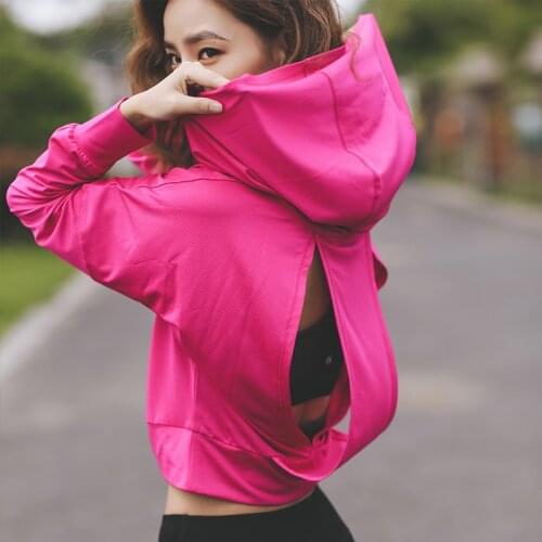 Fitness Women long Sleeve Shirts Jogging Vest Gym Sports Running Clothes Top T Shirt with Loose Breathable Sportswear