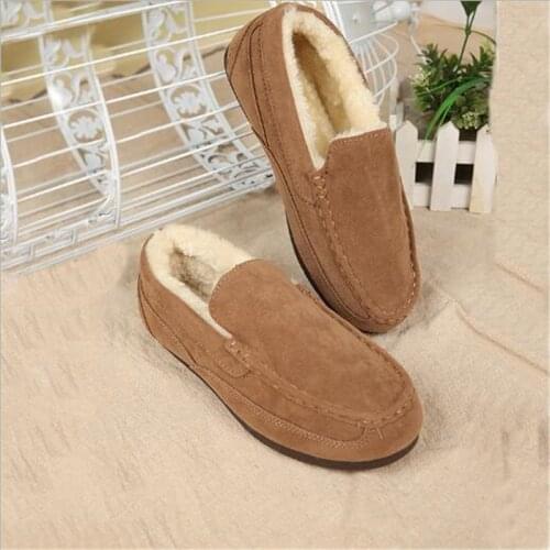 2019 winter Women keep warm with fur snow shoes female Flats Walking shoes female Sneakers Shoes