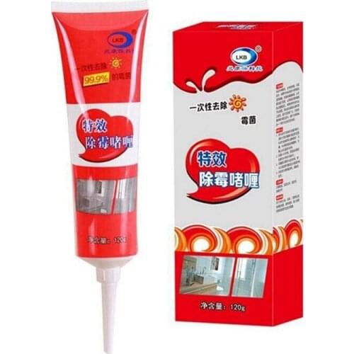 1pc Household Mildew Mold Removers Gel Ceramic Kichen Bathroom Mildew Gel Removing Cleaning Agent Glass Glue