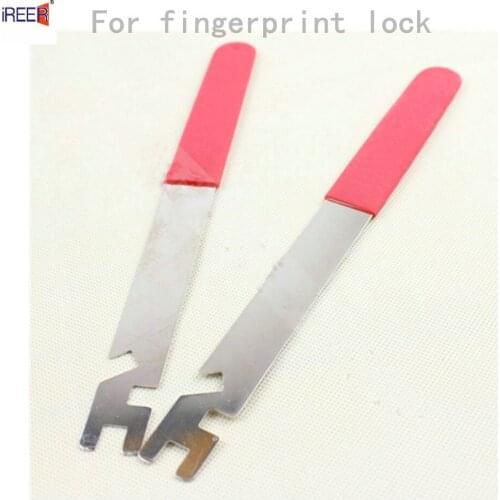 2 pcs Steel Insert Sheet for finger print lock door locksmith hand tools kit