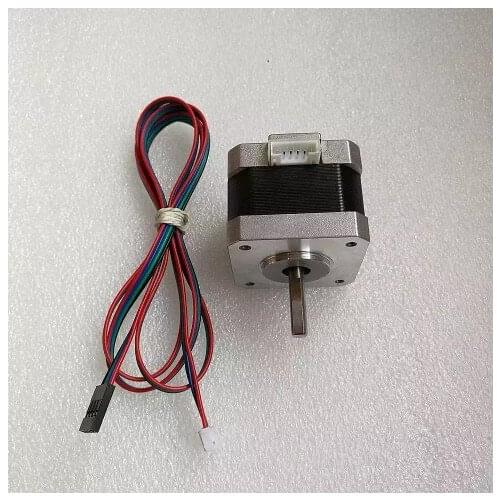 Free shipping 5 pcs/lot 17HS3401 4-lead Nema 17 Stepper Motor 42 motor 42BYGH 1.3A CE ROSH ISO CNC Laser Grind Foam Plasma Cut