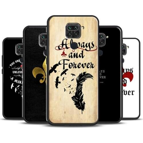 The Vampire Diaries Always And Forever Case For Xiaomi Redmi Note 9 Pro 8T 9S 7 8 Pro Coque For Redmi K30 Ultra 9C 9A 9 8 10X