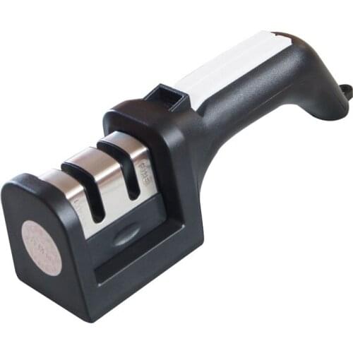 Dropshipping Knife Sharpener Quick Sharpener Professional 2 Stages Sharpener Knife Grinder Non-Slip Silicone Rubber