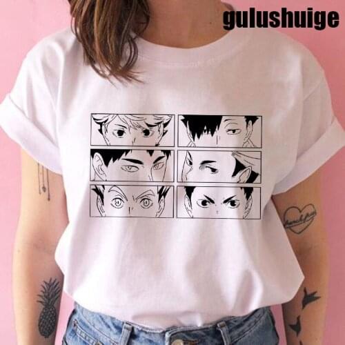 Haikyuu Manga Shirt Men T Shirt Kuroo Japanese Anime Bokuto Shoyo Volleyball Creative Tshirt Cartoon Graphic Tees Male T-shirt