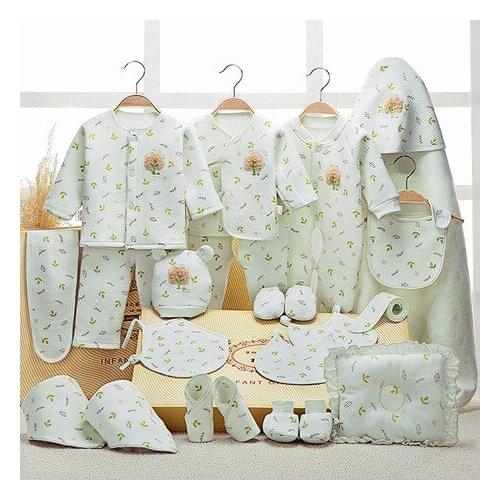 Babys Sets Baby Clothing organic cotton newborn clothes 17/22/24 pieces baby set infant clothing bebe fille my first christmas