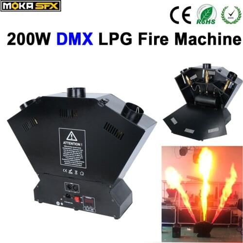 Dmx lpg fire machines controller for flame machine dmx Outdoor Events for Party KTV Stage Performance Special Effects
