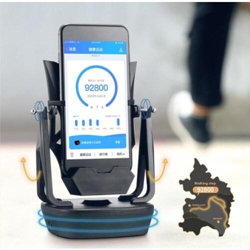 Creative Phone Holder Auto Swing Phone Shake Wiggler for WeChat Motion Step Passometer Universal Desktop Automatic Wiggler Rack