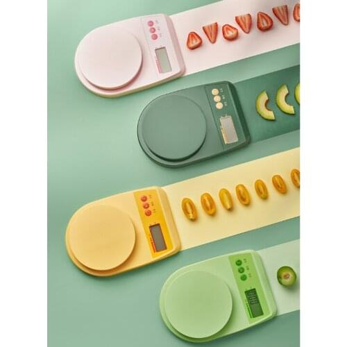 Kitchen waterproof panel high-definition display automatic shutdown weighing precise grams of small electronic scale J06