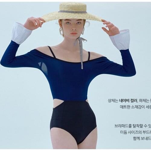 Swimwear Push Up Bikini Sport Swimsuit Women Girls Rash Guard Long Sexy Back Sleeve Colour Swimming Bubble Animal Spandex