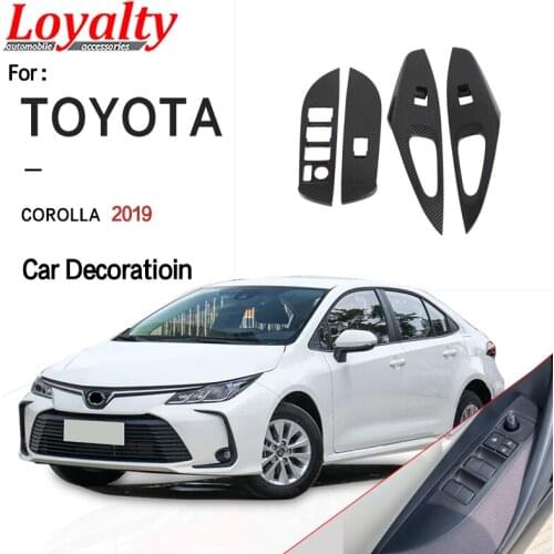 Loyalty For Toyota Corolla 2019 Interior Door Handle Cover Trim ABS Chrome Car Accessories Auto Styling
