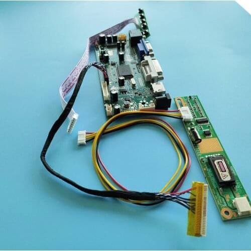 M.NT68676 kit for LP154WX4-TLA8/LP154WX4-TLA1 30pin 1280X800 Display panel moitor HDMI+DVI+VGA LCD Audio Controller Board