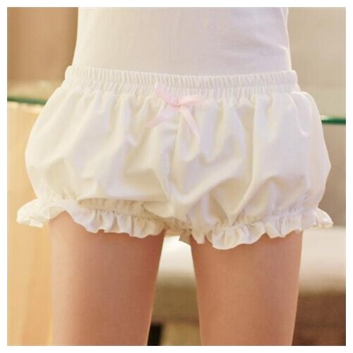 Kawaii women girl lolita Harajuku cute modal pumpkin soft bud bloomers shorts cosplay scanties new