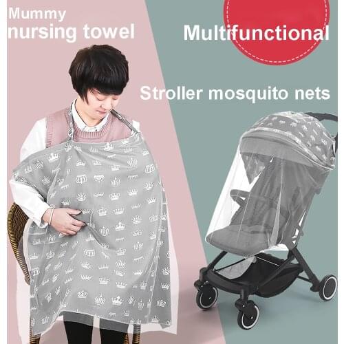 Mother Breast feeding Cover Infant Baby Breathable Nursing Mosquito Net Outing Breastfeeding Towel Occlude Privacy Apron Cloth