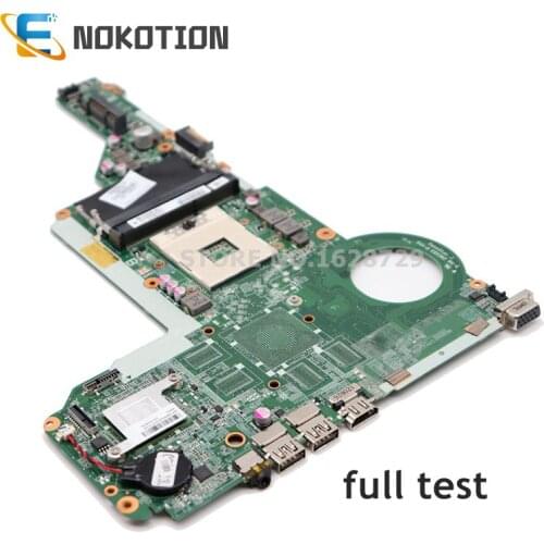 NOKOTION 713257-001 713257-501 DA0R62MB6E1 REV E for HP Pavilion 14 15 17 series laptop motherboard HD4000 graphics