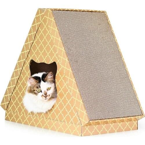 New pet toy cat house cat scratch board cat pet claws toy pet supplies