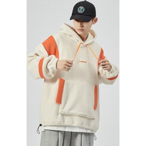 New Mens Streetwear Hoodies Sweatshirts Big Pocket 2021 Men Fleece Oversized Hoodie Fashion Hip Hop Woman Sweatshirt Clothes
