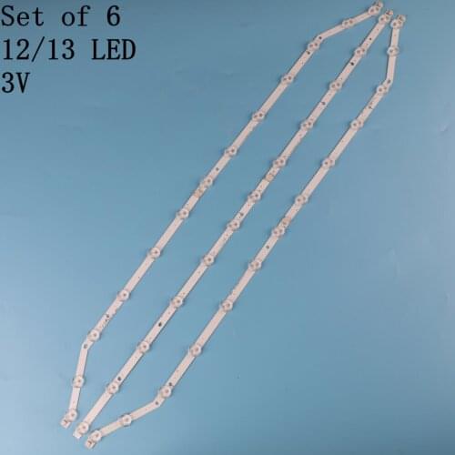 New Kit 3pcs 12/13LED 76CM LED strip for Samsung UH40H6203AF 2013SVS40 LM41-00001V LM41-00001W BN96-28766A BN96-28767A