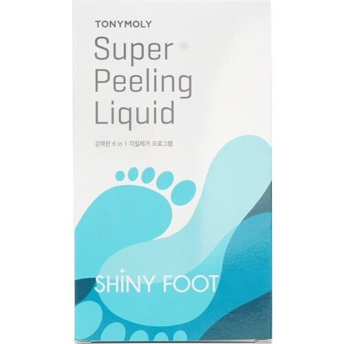 Original Tonymoly TONY MOLY Super Peeling Liquid Shiny foot Exfoliated foot and foot membranes