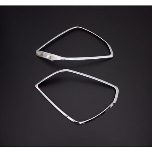 Fit For Opel Astra H Chrome Headlight Frame 2 Prç. Abs (2001-2012) SW Chrome Styling Moulding Trim Tunning Modified Designed