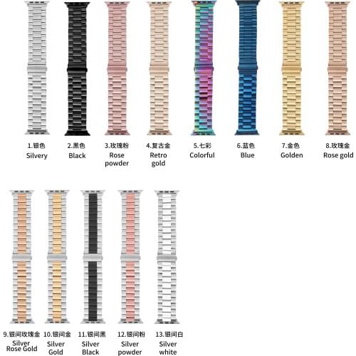 Compatible Samsung Gear S3 Bands strap Galaxy Watch 46mm strap Bands 20/22mm Stainless Steel Metal Replacement Strap Bracelet