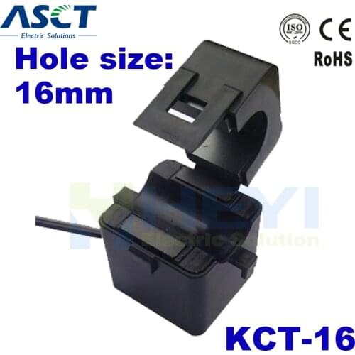 Split Core Current transformer AC Current Sensor KCT-16 window size 16mm Clamp on current transformer