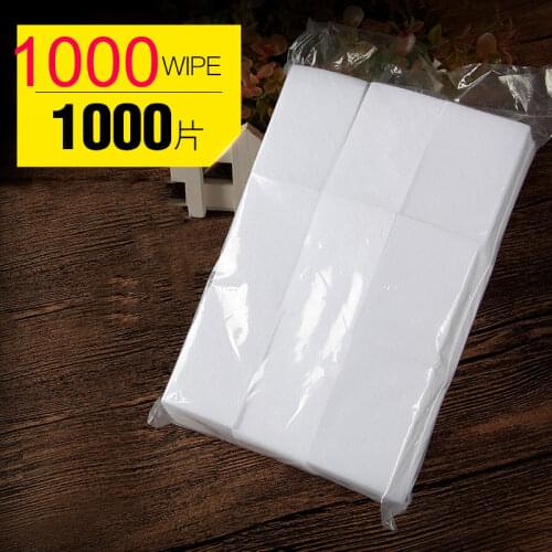 100pcs/1000pcs/bag Nail Art Tips Manicure Polish Remover Clean Wipes Cotton Paper Nail Wipes cotton pads nails polish remover,y