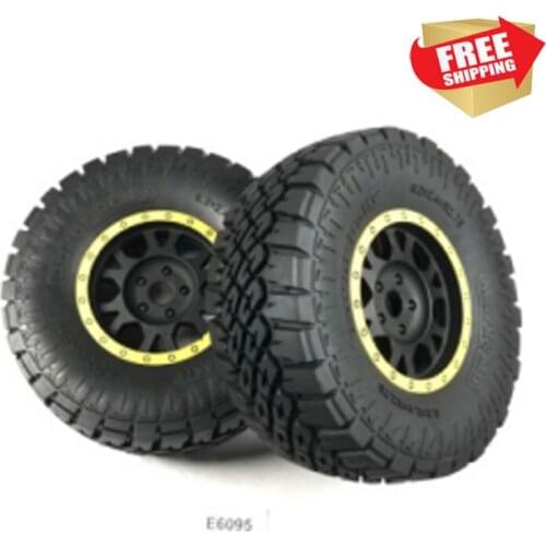 RC Radio control car KM 1/6 short course tri ace challenger tire set 1 pair E6095 option upgrade parts