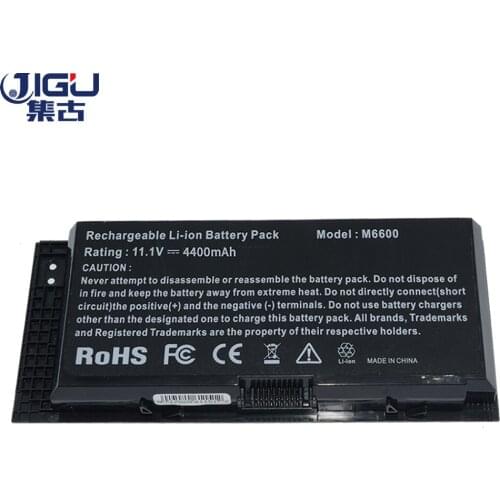 JIGU Laptop Battery 97KRM 9GP08 FV993 KJ321 PG6RC R7PND X57F1 0TN1K5 For Dell For Precision M6600 M6700 M4600 6Cells