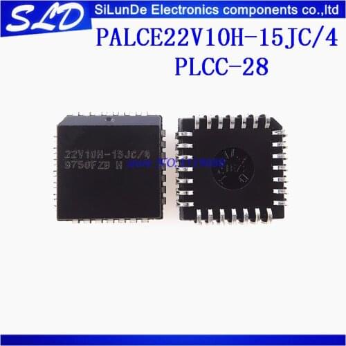 Free Shipping 10pcs/lot PALCE22V10H-15JC/4 PALCE22V10H-15JC PLCC-28 new and original In Stock