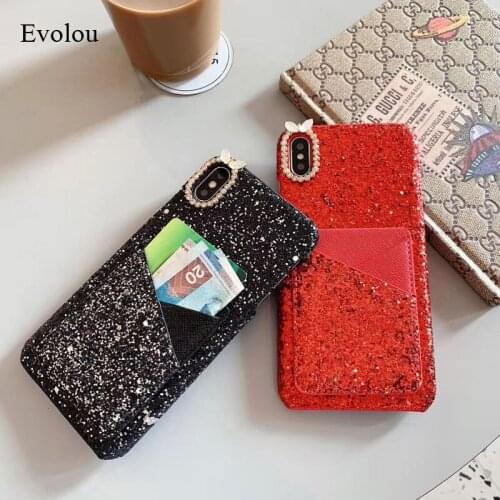 For Vivo Y51 Y53 Y55 Y66 Y67 Y71 Y75 Y79 Y83 Y85 Y91 Y93 Y95 Y97 Y17 V15 Pro Y7S Z5X Shining Glitter phone Case Card phone Cover