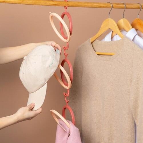 Hat Holder Hat Storage Hook Rack Household Hat Rack Baseball Cap Display Stand Scarf Bag Finishing Hook Door Back Hook