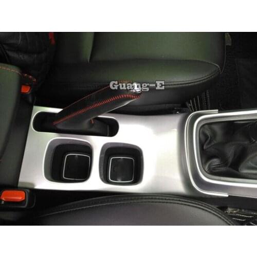For Suzuki S-Cross SX4 2017 2018 2019 2020 Car Styling Cover Stick Inside Inner Middle Shift Stall Paddles Cup Switch Frame Trim