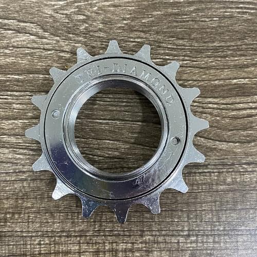 16T Bicycle Freewheel Alloy Material Silver Single Speed Bike Free Gear BMX Flywheel Sprocket Road Bike Fixie Parts