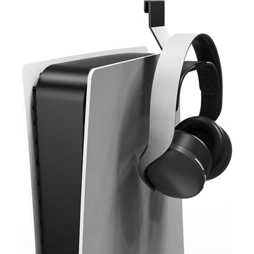 Headphone Wall Mount Holder Bracket Hanger Storage Stand for PS5 Host Headset Support for Playstation Console Game Accessories