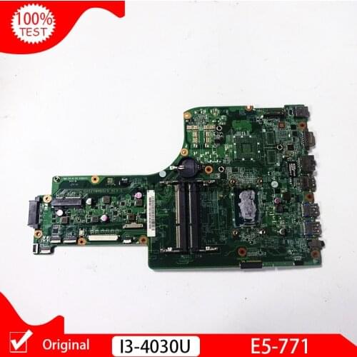 Original FOR Acer aspire E5-771 E5-771G Laptop Motherboard NBMNX11001 DA0ZYWMB6E0 DDR3L I3-4030U CPU main board