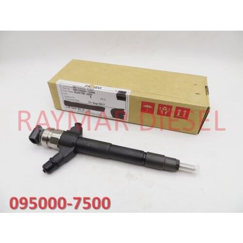 Genuine Diesel Common rail injector 095000-7500 for Pajero Montero 4M41 1465A279