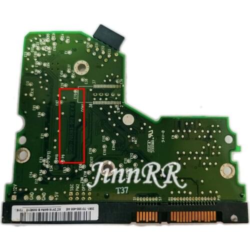 2060-701393-002 PCB logic board printed circuit board 2060-701393-002 REV B for WD 3.5 SATA hard drive repair data recovery