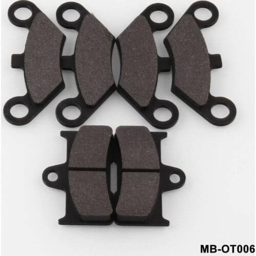 Semi Metallic Non Asbestos Brake Disks For CF500 500CC CF188 CF600 600CC CF196 X5 X6 X8 U5 ATV Front 4pcs+Rear 2pcs