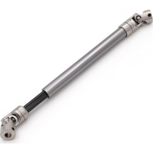 KYX Racing Adjustable 151mm-190mm Stainless Center Drive Shaft Upgrades Parts Accessories for RC Trucks Tractor Tamiya Scania