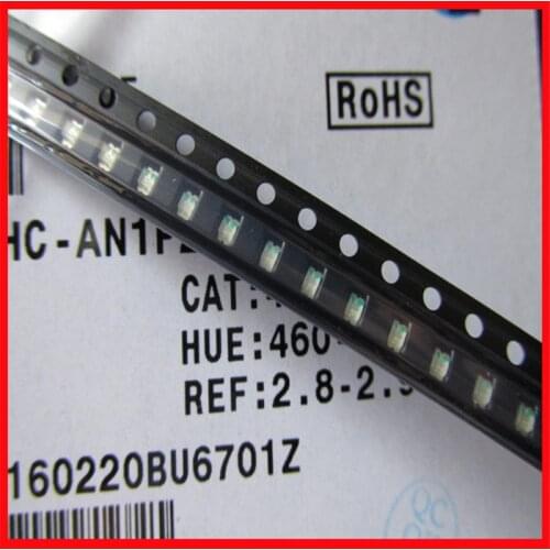 LED blue yellow light emitting diode patch 0805 package good brightness and good quality