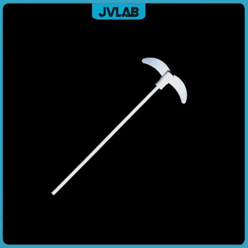 PTFE Stir Bar 450 mm PTFE Stirrer Mixing Paddle F4 Muddler Stirring Rod Length 45 cm Impeller Diameter 85 mm Two Leaves 1 Pcs