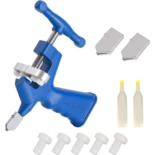 2 In 1 High-strength Glass Cutter Tile Handheld Multi-function Portable Opener Home Glass Cutter Diamond Cutting Hand Tools