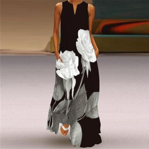 Aikooki Long Sleeve Summer Dresses