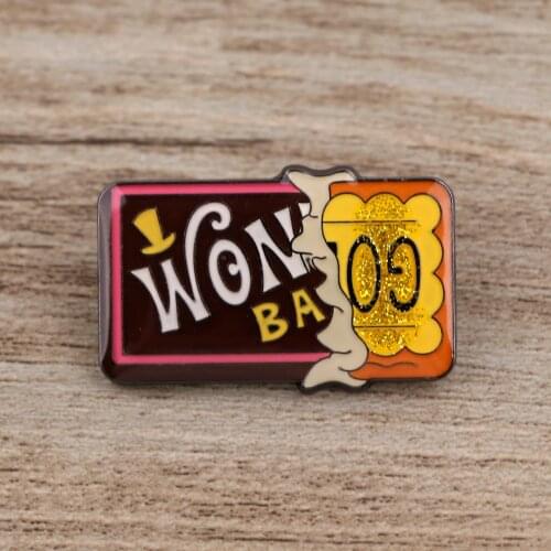 BG1020 Food Brooch for Women Brooches Enamel Pins for Men Badge Collar Shirt Pin Movie Metal Pins Brooch Jewelry Accessories