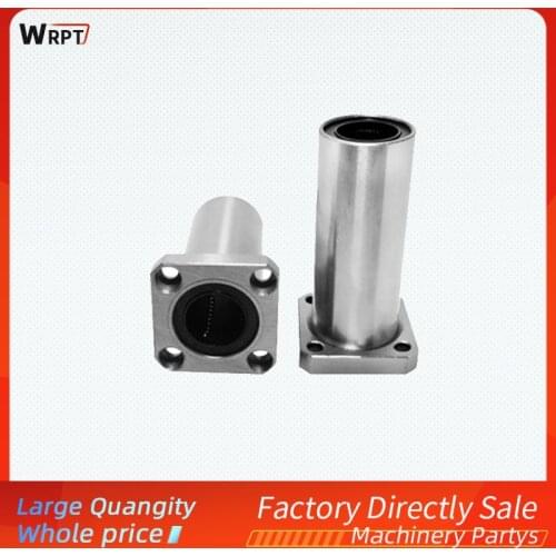 Longer length LMK6/8/10/12/13/16/20/25/30/35/40/50/60LUU precision method blue linear motion bearing seat