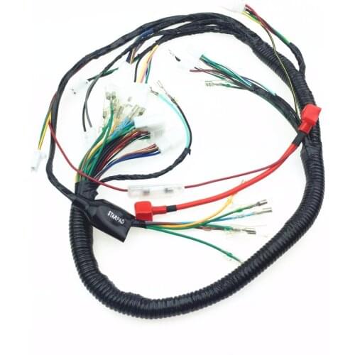 For CG125 Motorcycle Modification Parts Full Car Line CG8 Full Car Assembly Line