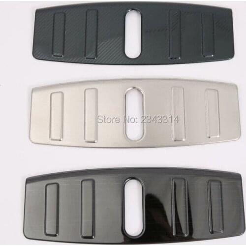 For Tesla Model 3 2018 2019 Stainless Steel Engine Threshold Bar Front Cover Guard Luggage Guard Bar Car Styling Accessories