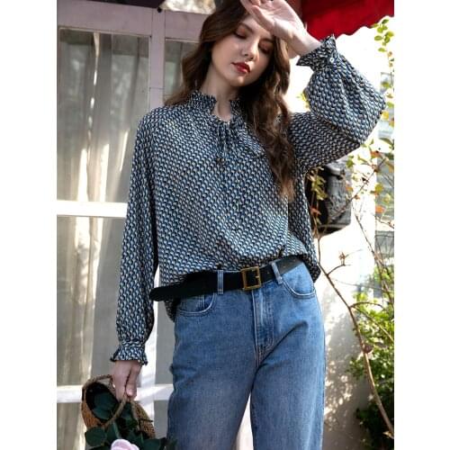 Ezsskj Blouses With Sleeves