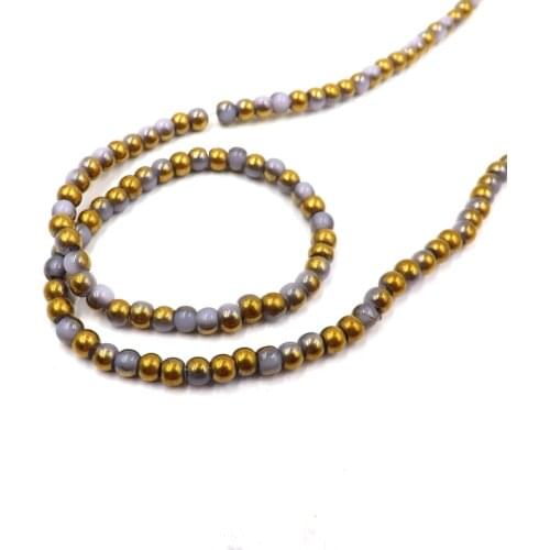 Hot~200pcs 4mm Round Shape Crystal Beads Glass Beads Loose Spacer Bead for DIY Jewelry Making YZ01